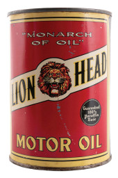 1 QUART LIONS HEAD MOTOR OIL C