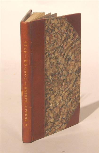 1 vol.  A Modern Sabbath, or, A
