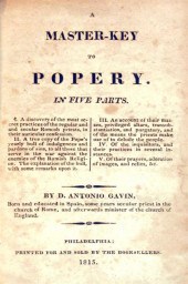 1 vol.  (Anti-Catholic Philade
