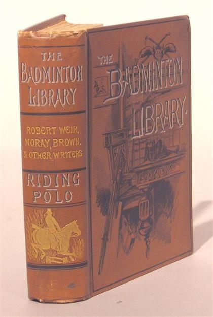1 vol.   (Badminton Library of