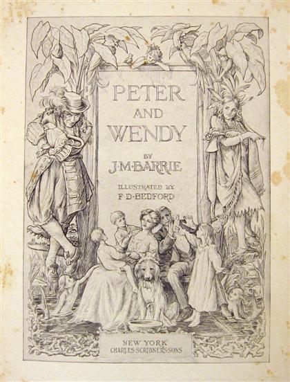 1 vol.  Barrie, J.M. Peter and