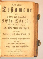 1 vol.  (Bible in German.) Das