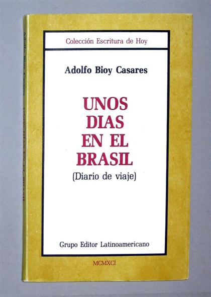 1 vol.  Bioy Casares, Adolfo.