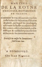 1 vol.  [Blackwood, Adam.] Mar