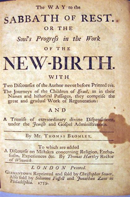 1 vol.  Bound Collection of