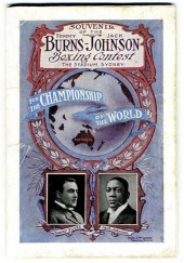 1 vol.  (Boxing Program.) Souv