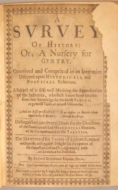 1 vol.  Brathwaite, Richard. A