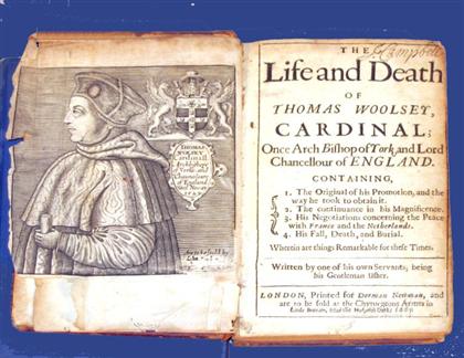 1 vol.  (Cavendish, George.) The