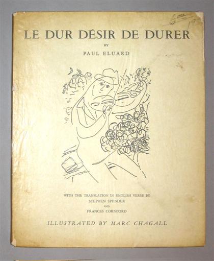 1 vol.  (Chagall, Marc,