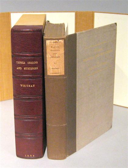 1 vol.  (Derrydale Press.) Whitman,