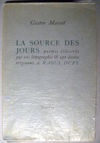 1 vol.  (Dufy, Raoul, illustrator.)