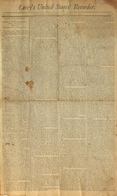 1 vol.  (Early American Newspa