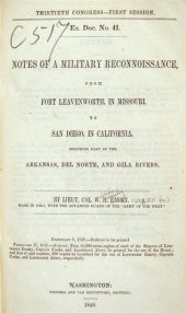 1 vol.  Emory, William Hemsley