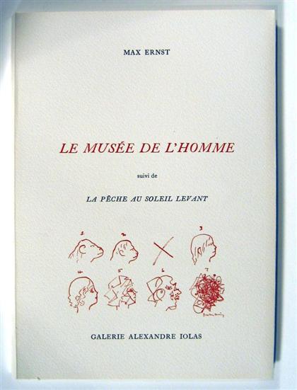 1 vol.  Ernst, Max. Le Musee de