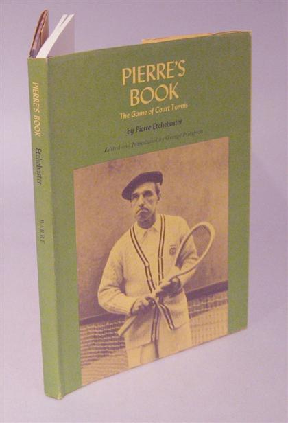 1 vol.  Etchebaster, Pierre.