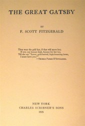 1 vol.  Fitzgerald, F. Scott.