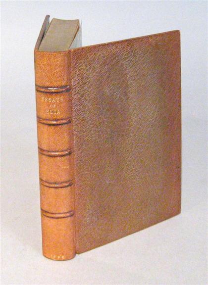 1 vol.  (Fore-Edge Painting.)