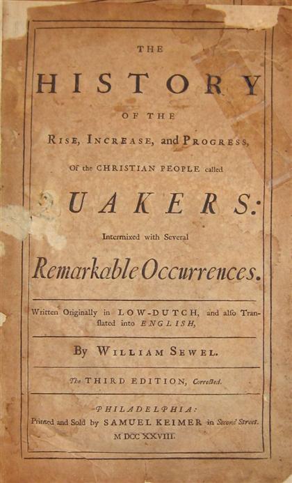 1 vol.  (Franklin, Benjamin,