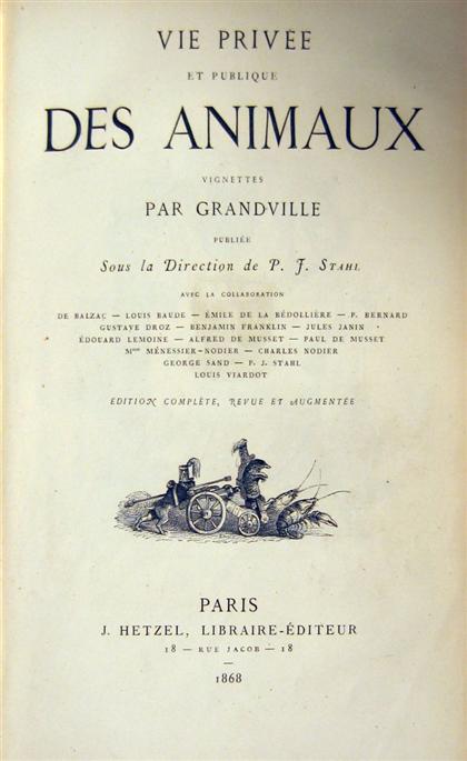 1 vol.  (Grandville,