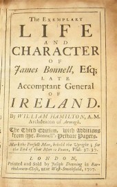 1 vol.  Hamilton, William. The