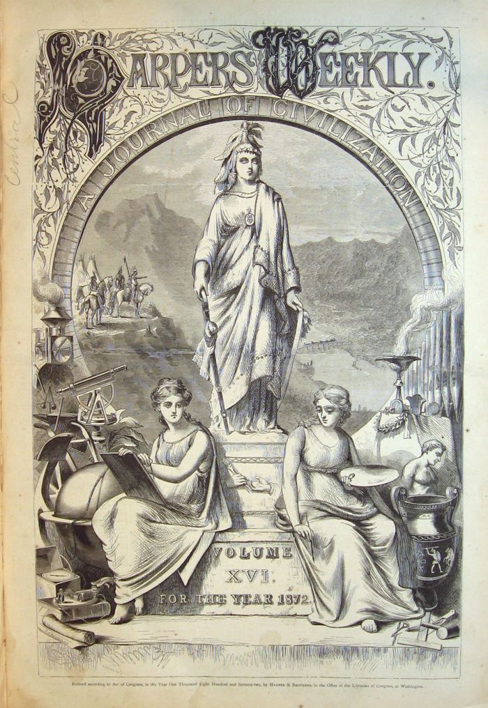 1 vol.   Harper's Weekly. New York,