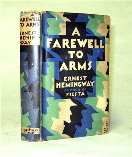 1 vol.  Hemingway, Ernest. A