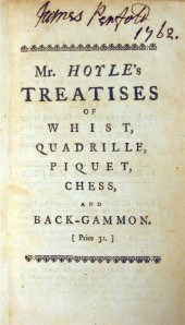 1 vol.  Hoyle, Edmond. Mr. Hoy