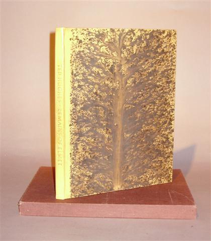 1 vol.  Hughes, Ted. Remains of
