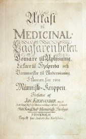 1 vol.  Kiernander, Jonas. Utk