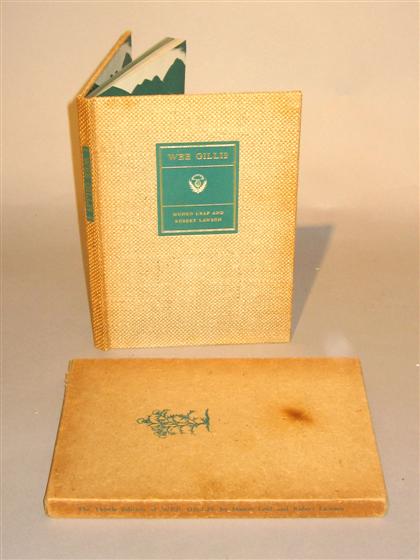 1 vol.  Leaf, Munro. Wee Gillis.