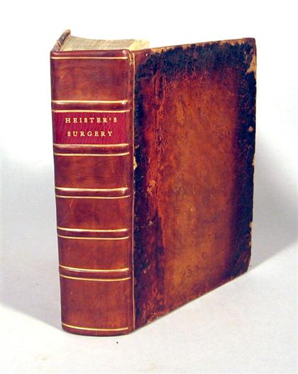 1 vol.   Lorenz, Heister. A General