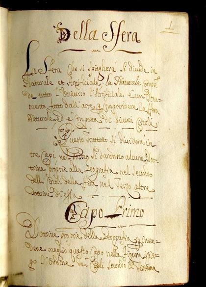 1 vol.  (Manuscript.) "Della