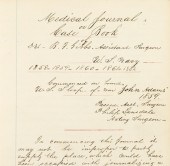 1 vol.  Manuscript Medical Jou