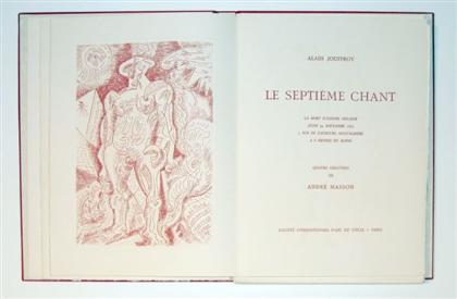 1 vol.  (Masson, Andre,