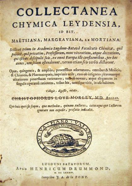 1 vol.  Morley, Christoph L.