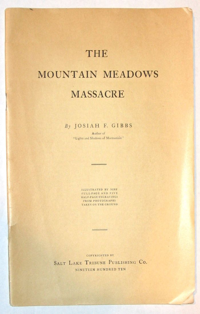 1 vol.  (Mormon Subject.) Gibbs,