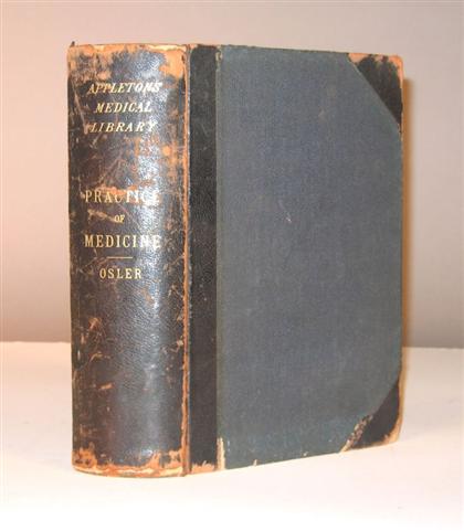 1 vol.  Osler, William. The