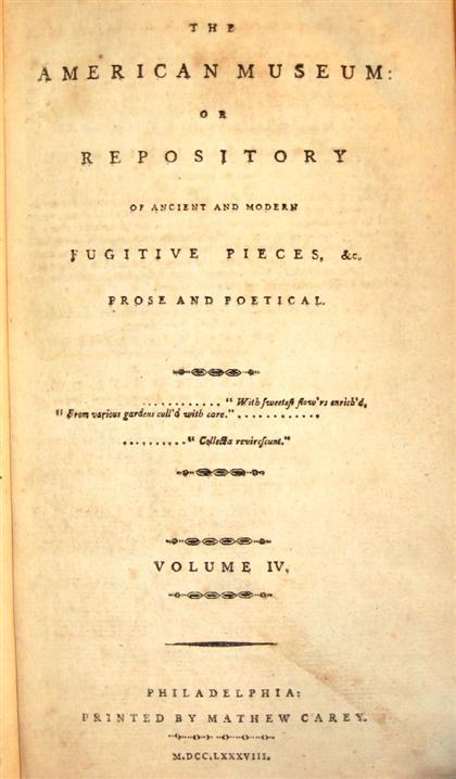 1 vol.  (Periodical Literature.)
