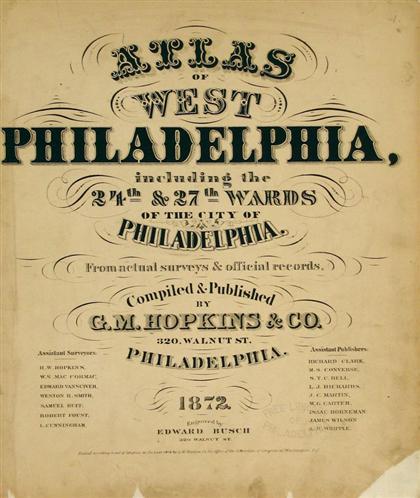 1 vol.  (Philadelphia Property