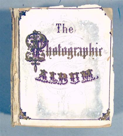 1 vol.  Photo Album. Longstreth
