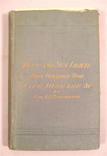 1 vol.  Pleasanton, Gen. A.J. The