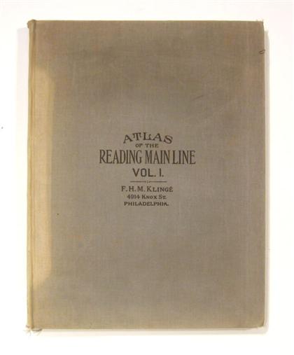 1 vol.  (Property Atlas.) Klinge,