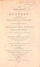 1 vol.  Robins, Benjamin. New