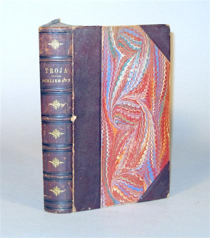 1 vol.  Schliemann, Henry. Troja:
