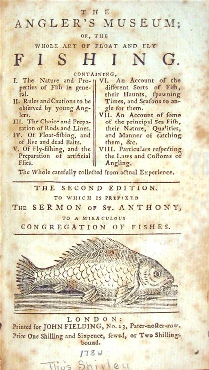 1 vol.  (Shirley, Thomas.) The