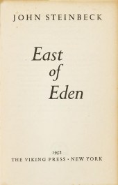 1 vol.  Steinbeck, John. East