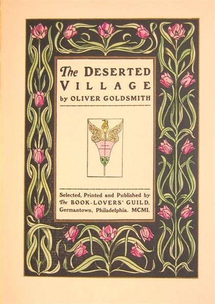 1 vol.  (The Book Lovers' Guild.)