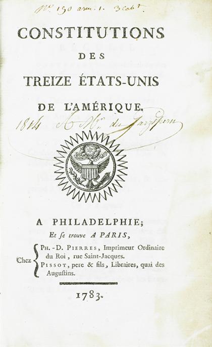 1 vol.  (U.S. Constitution.)