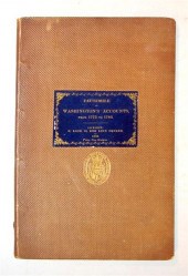 1 vol.  (Washington, George.)