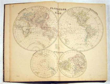 1 vol.  (World Atlas.) Kiepert, H.,